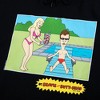 Beavis & Butt-Head Hey Baby Long Sleeve Black Hooded Sweatshirt - 2 of 2