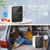 ZAFRO Compact 10L Mini Fridge - 15 Can Portable Cooler & Warmer for Bedroom, Dorm, Car,AC/DC Power, Perfect for Food, Skincare & Cosmetics,White. - 4 of 4