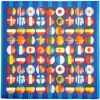 Blue Panda 100 Pack International Flag Disposable Paper Napkins 6.5" Party Supplies - 2 of 4