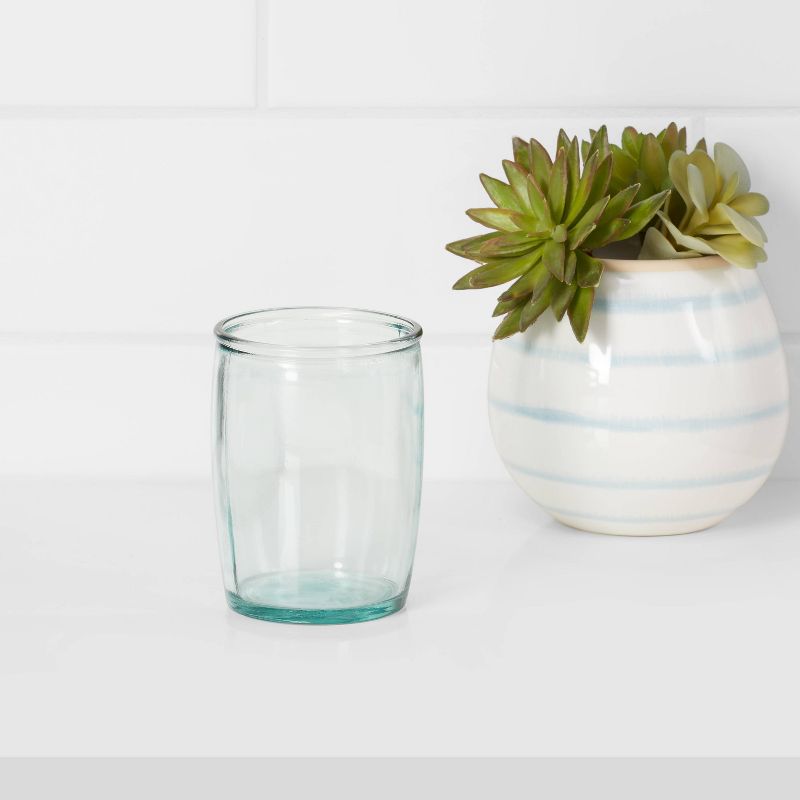 Recycled Glass Tumbler Clear - Threshold&#8482;, 3 of 6