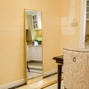 GlasFlength Full Length Mirrors Rectangle Mirror Vanity Mirror Accent Mirror Metal Frame Mirror for Living Room, Gold, 16"*1.1"*59" - 2 of 4