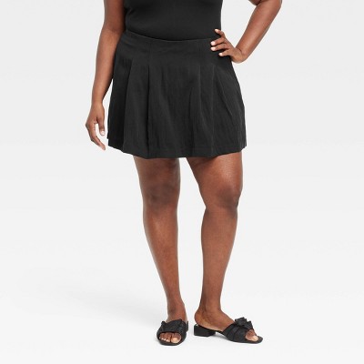 Women's High-Rise Pleated Skort - A New Day™