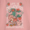 Juniors Womens Strawberry Shortcake Life is Delicious Sweatshirt - 2 of 3