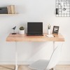 vidaXL Table Top Light Brown 39.4"x19.7"x(0.8"-2.4") Treated Solid Wood Live Edge - 3 of 4