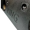 King Boxes King Series AK-G25-12 12-In. Double-Speaker Black Sprayed Enclosure for Chevy® Silverado/GMC® Sierra 2014 through 2018 Crew Cabs - 3 of 4