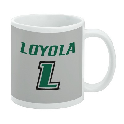 Loyola University Maryland Secondary Logo Ceramic Coffee Mug Novelty Gift Mugs for Coffee Tea and Hot Drinks 11oz White