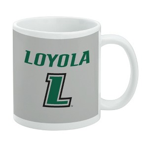 Loyola University Maryland Secondary Logo Ceramic Coffee Mug Novelty Gift Mugs for Coffee Tea and Hot Drinks 11oz White - 1 of 4