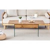Dexmalle Multifunctional Lift Top Coffee Table  Wood Color Grain Sticker - 2 of 4