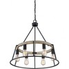 Quoizel Lighting Brockton 6 - Light Chandelier in  Grey Ash - 4 of 4