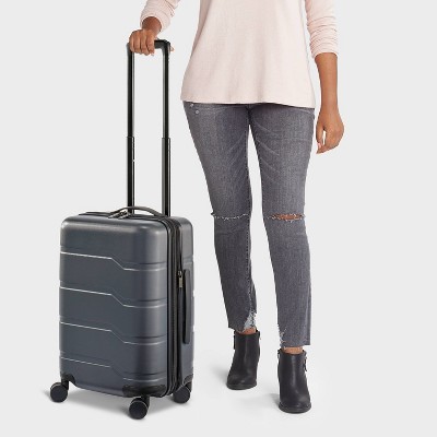 Hardside Carry On Spinner Suitcase - Open Story™, 3 of 14