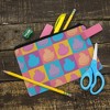 Peeps In Squares In Four Colors Makeup Cosmetic Bag Organizer Pouch - 2 of 4