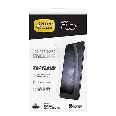 OtterBox ALPHA FLEX Screen Protector for Samsung Galaxy S21+ 5G - Thumbnail 2