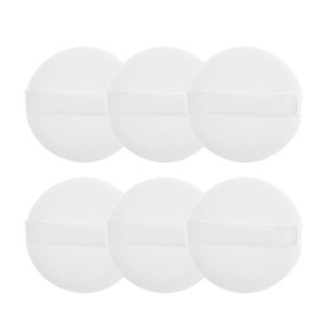 Unique Bargains Round Makeup Powder Puff 2.36"x0.47" - 1 of 4