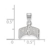 Black Bow Jewelry Sterling Silver Ohio State Buckeyes NCAA Small Pendant - 2 of 3