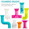 13-Piece Pipe and Cog Bath Toy Set, Sensory Building Toys for Toddlers 12+ Months - 4 of 4