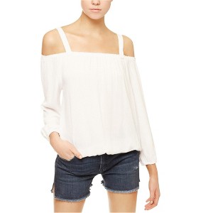 Sanctuary Clothing Womens Cold Shoulder Knit Blouse - 1 of 1