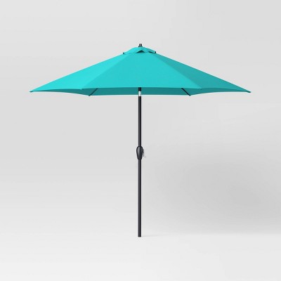 Teal umbrella deals