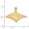 Black Bow Jewelry 14k Yellow Gold Tennessee at Chattanooga Mocs NCAA Small Pendant - 2 of 3