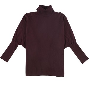 Alfani Womens Solid Pullover Sweater - 1 of 1