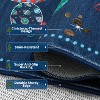 TackView Washable Christmas Rugs for Living Room, Soft Non Shedding Carpet with Non Slip TPR Backing, for Bedroom Entryway - 4 of 4