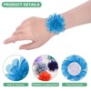 Unique Bargains Mesh Fabric Full Chiffon Flowers for DIY 12 Pcs - 2 of 4