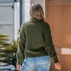 Women's Chunky Knit Turtleneck Long Sleeve Sweater - Cupshe - 4 of 4