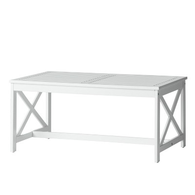 NicBex 40 Inch Rectangle Coffee Table,Wood Center Table for Living Room,Dining Room,Bedroom