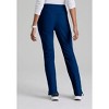 Barco One - Women's Uplift 5-Pocket Knit Waistband Tapered Leg Scrub Pant - 4 of 4