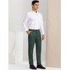 Lars Amadeus Men's Plaid Regular Fit Formal Business Dress Pants - 4 of 4