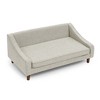 Kumasinova Elevated Dog Bed,Modern Dog Couch Bed with Unique Armrest Design,Large Dog Bed for Medium&Big Breeds,Comfortable Dog Furniture - 2 of 4