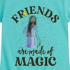 Girls' - Disney - Friends Are Made Of Magic Fitted Short Sleeve Graphic T-Shirt - 2 of 4