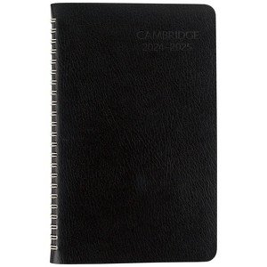 Cambridge Hometown 2024-25 Weekly/Monthly Planner 8.375"x9.375" Black: Twin-Wire Binding, Acid-Free Paper, Adult Agenda - 1 of 4