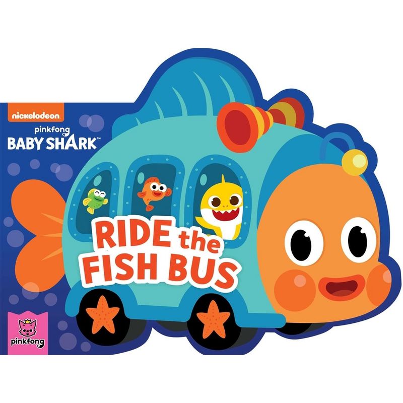Baby Shark: Ride the Fish Bus - by  Pinkfong (Board Book), 1 of 2