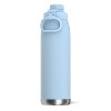 Hydrapeak 40oz Stainless Steel Double Walled Vacuum Insulated Water Bottle With Spill Proof Chug Lid (Cloud) - 2 of 4