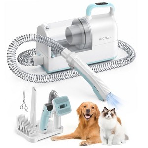 HiCOZY 6-in-1 Pet Grooming Vacuum, 50dB Quiet Dog Cat Vacuum 2L Dust Cup - 1 of 4