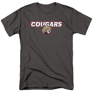 Men's Southern Illinois University Edwardsville Official Cougars Logo T-Shirt - 1 of 4