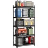 5-Tier Garage Shelving Unit, Adjustable Steel Utility Storage Rack with Metal Shelves, 3850 Lbs Total Capacity, for Garage, Warehouse, Heavy Duty - 2 of 4