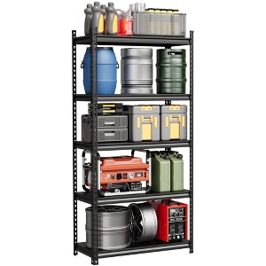 Garage Shelving Unit,Adjustable Steel Utility Storage Rack with Metal Shelves,3850 Lbs Total Capacity, for Garage, Warehouse - 1 of 4