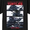 TMNT City At War Men's Black Short Sleeve Crew Neck Tee - 2 of 3