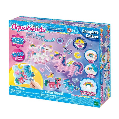  Aquabeads Beginners Studio Complete Arts & Crafts Bead Kit,  Includes Over 840 Beads, Ages 4 and Up, Multi : Everything Else