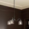 Kichler Lighting Aivian 3 - Light Chandelier in  Black - 3 of 4