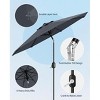 10FT Heavy Duty Patio Umbrella, 8-Rib Steel Frame with Easy Crank & Tilt, Waterproof Sunshade for Outdoor Table & Poolside - 4 of 4