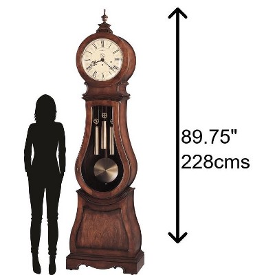 Tuscany Cherry Traditional Wooden Grandfather Floor Clock