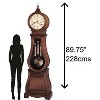 Howard Miller 611005 Arendal Floor Clock 611005 Tuscany Cherry - 3 of 3