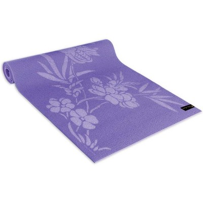 Wai Lana Yoga and Pilates Mat by ¼ inch Thick Non-slip Stylish (Lavender) Latex-Free, Lightweight, Optimum Comfort