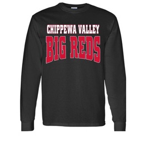Adult Chippewa Valley High School Big Reds Name Essential Long