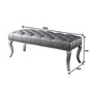 NicBex Upholstered Bench,48 inch Dining Bench with Nailhead Trim,Modern Ottoman for Living Room,Entryway,Kitchen - 3 of 4