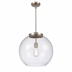 Athens - 1 Light Pendant In Industrial Style-16.38 Inches Tall and 15.75 Inches Wide - 1 of 1
