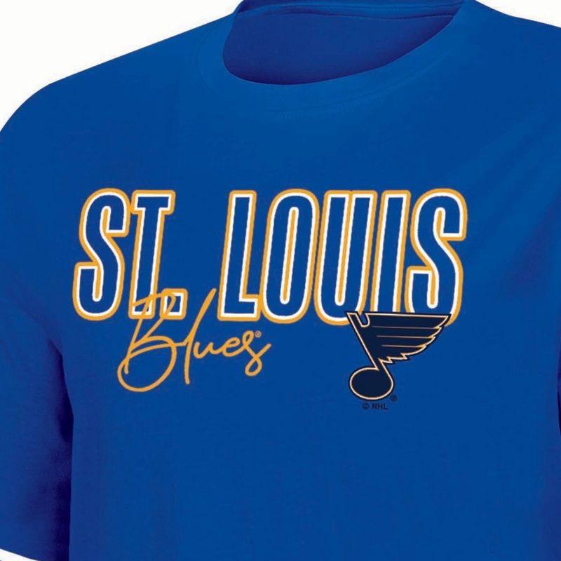 NHL St. Louis Blues Women&#39;s Relaxed Fit Fashion T-Shirt, 3 of 4