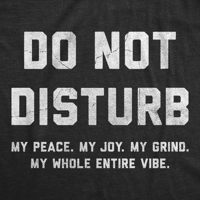 Мужские футболки Crazy Dog T-Shirts, Inc. Mens Funny T Shirts Do Not Disturb My Peace My Joy My Grind Sarcastic Graphic Novelty Tee for Men - Crazy Dog Men's T Shirt for Animal Lovers XXL — фото 2